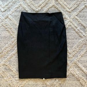 Black Midi Skirt